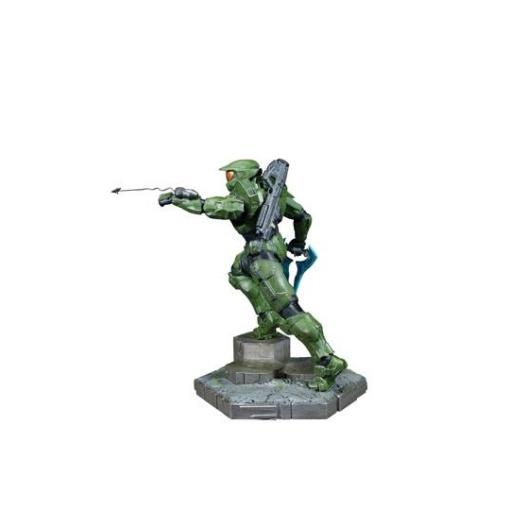 Halo Infinite Estatua PVC Master Chief & Grappleshot 26 cm