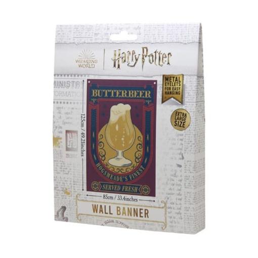 Harry Potter Bandera Butterbeer 125 x 85 cm