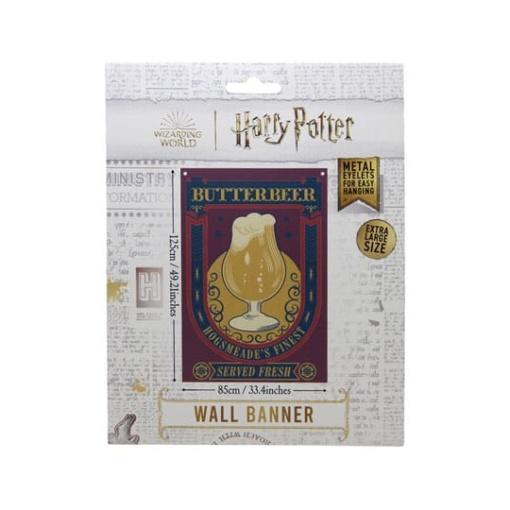 Harry Potter Bandera Butterbeer 125 x 85 cm