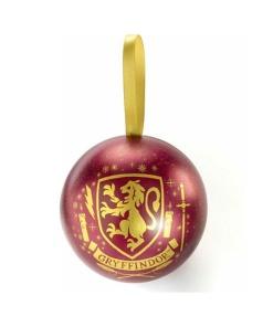 Harry Potter Bola de Navidad con collar Gryffindor