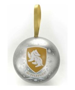 Harry Potter Bola de Navidad con collar Hufflepuff