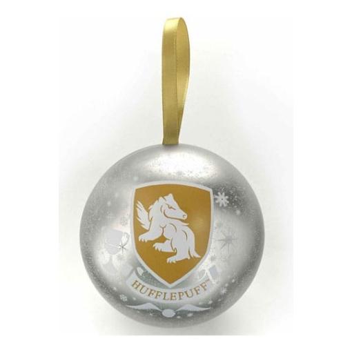 Harry Potter Bola de Navidad con collar Hufflepuff