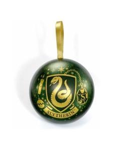 Harry Potter Bola de Navidad con collar Slytherin