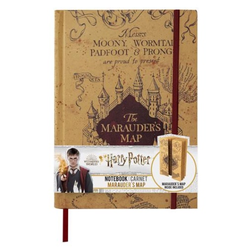 Harry Potter Libreta A5 Marauder's Map