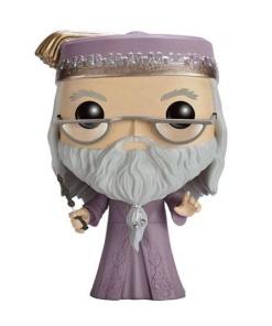 Harry Potter POP! Movies Vinyl Figura Dumbledore with Wand 9 cm