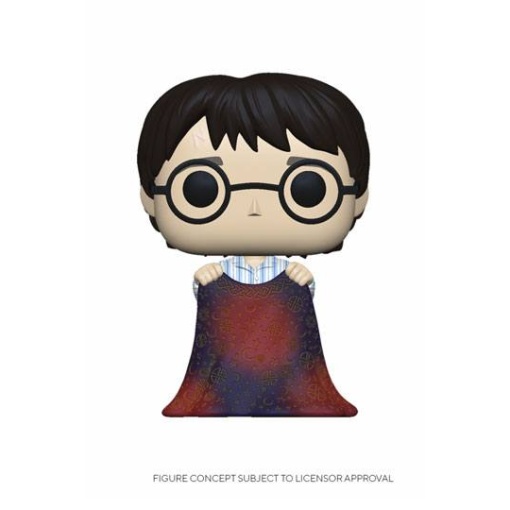 Harry Potter POP! Movies Vinyl Figura Harry w/Invisibility Cloak 9 cm