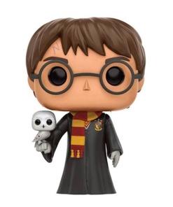 Harry Potter POP! Movies Vinyl Figura Harry with Hedwig 9 cm