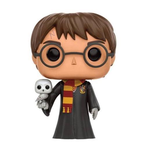 Harry Potter POP! Movies Vinyl Figura Harry with Hedwig 9 cm