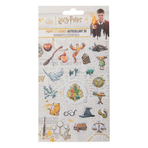 Harry Potter Puffy Pegatinas Hogwarts Essentials