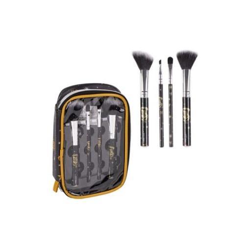 Harry Potter antes de Navidad Pack de 4 Necesers Make Up brushes