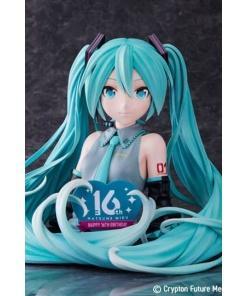 Hatsune Miku Busto Hatsune Miku 16th Anniversary 25 cm