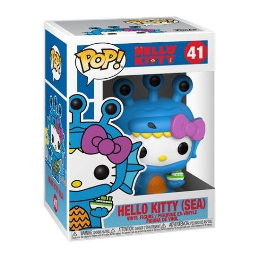 Hello Kitty Kaiju Figura POP! Sanrio Vinyl Hello Kitty Sea Kaiju 9 cm