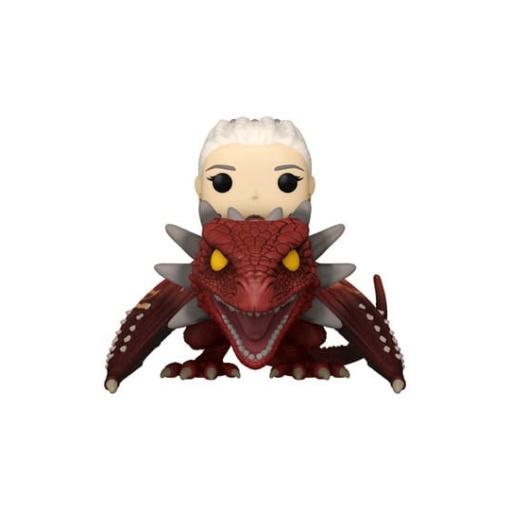 House of the Dragon POP! Rides Deluxe Vinyl Figura Rhaenys Targaryen with Meleys 9 cm