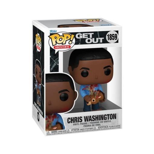 Jordan Peele Figura POP! Movies Vinyl Get Out - Chris Washington w/Deer 9 cm