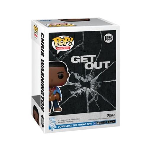 Jordan Peele Figura POP! Movies Vinyl Get Out - Chris Washington w/Deer 9 cm