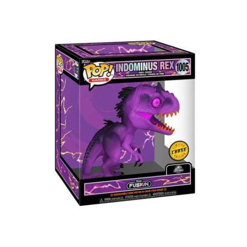 Jurassic Park Super Sized POP! Animation Vinyl Figura Indominus Rex w/ Chase 15 cm Surtido (3)