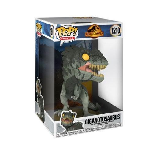 Jurassic World 3 Figura Super Sized Jumbo POP! Vinyl Giganotosaurus 25 cm