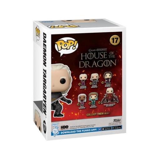 La casa del dragón Figura POP! TV Vinyl Daemon Targaryen 9 cm