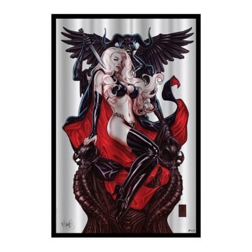 Lady Death Litografia Blasphemy Anthem 41 x 61 cm - sin marco