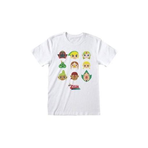 Legend of Zelda Camiseta Wind Waker Faces