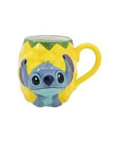 Lilo & Stitch Taza 3D Stitch Pineapple 414 ml