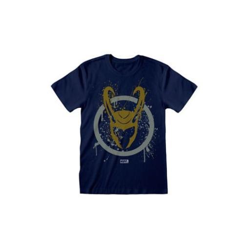 Loki Camiseta Splatter Logo