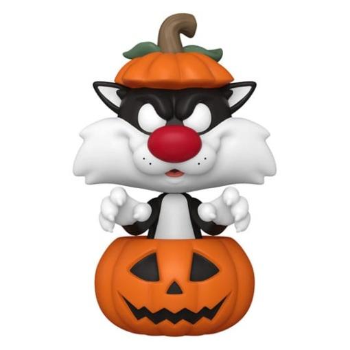 Looney Tunes POP! Television Vinyl Figura Halloween Sylvester w/Pumpkin 9 cm