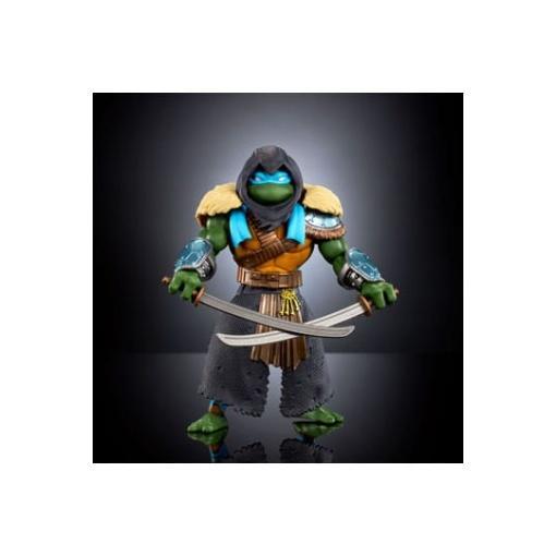 MOTU x TMNT: Turtles of Grayskull Figura Stealth Armor Leonardo 14 cm