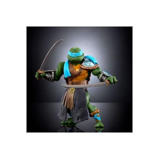 MOTU x TMNT: Turtles of Grayskull Figura Stealth Armor Leonardo 14 cm