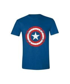Marvel Camiseta Captain America Cracked Shield