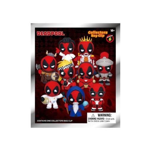 Marvel Colgantes PVC Deadpool Series 6 Expositor (24)