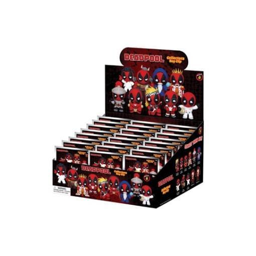 Marvel Colgantes PVC Deadpool Series 6 Expositor (24)