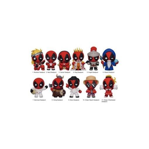 Marvel Colgantes PVC Deadpool Series 6 Expositor (24)