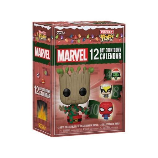 Marvel Countdown Pocket POP! Calendario de adviento Marvel 12-Day