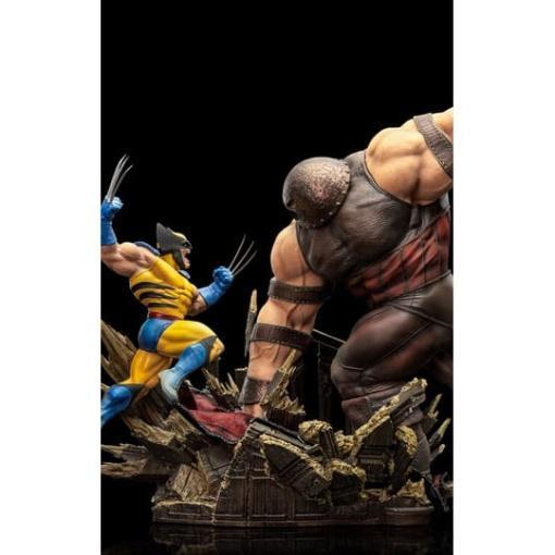 Marvel Estatua 1/10 BDS Art Scale Wolverine vs Juggernaut heo EU Exclusive 30 cm