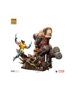 Marvel Estatua 1/10 BDS Art Scale Wolverine vs Juggernaut heo EU Exclusive 30 cm