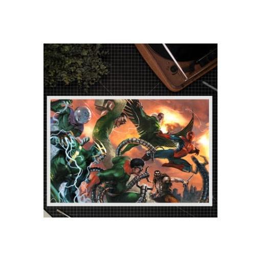 Marvel Litografia The Amazing Spider-Man vs Sinister Six 61 x 41 cm - sin marco