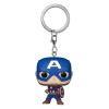 Marvel Llaveros POP! Vinyl New Classics - Captain America 4 cm Expositor (12)