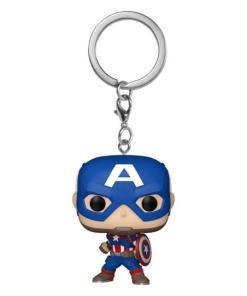 Marvel Llaveros POP! Vinyl New Classics - Captain America 4 cm Expositor (12)