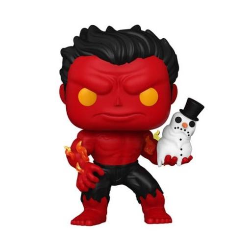 Marvel POP! Vinyl Figura Holiday Red Hulk 9 cm