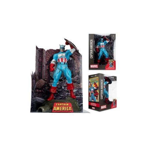 Marvel PVC Estatua PVC 1/6 Captain America (The Amazing Spider-Man #323) 28 cm