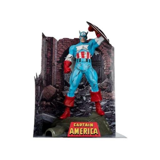 Marvel PVC Estatua PVC 1/6 Captain America (The Amazing Spider-Man #323) 28 cm