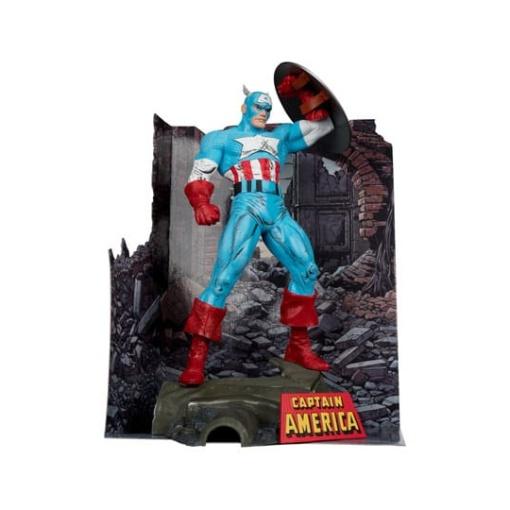 Marvel PVC Estatua PVC 1/6 Captain America (The Amazing Spider-Man #323) 28 cm