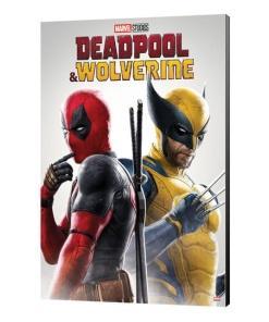 Marvel Póster de madera Deadpool & Wolverine 02 Best friends 35 x 50 cm