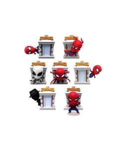 Marvel figuras mini Hero Box Tower Series Spider-Man 8 cm Expositor (6)