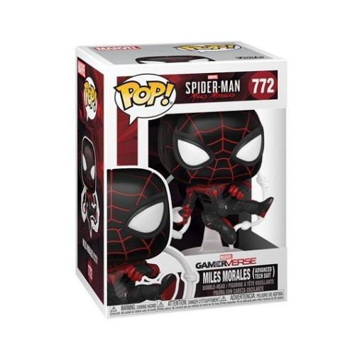 Marvel's Spider-Man POP! Games Vinyl Figura Miles Morales AT Suit 9 cm