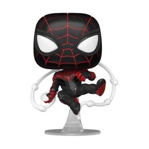 Marvel's Spider-Man POP! Games Vinyl Figura Miles Morales AT Suit 9 cm