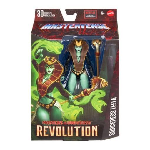 Masters of the Universe: Revolution Masterverse Figura Snake Sorceress Teela 18 cm - Embalaje dañado