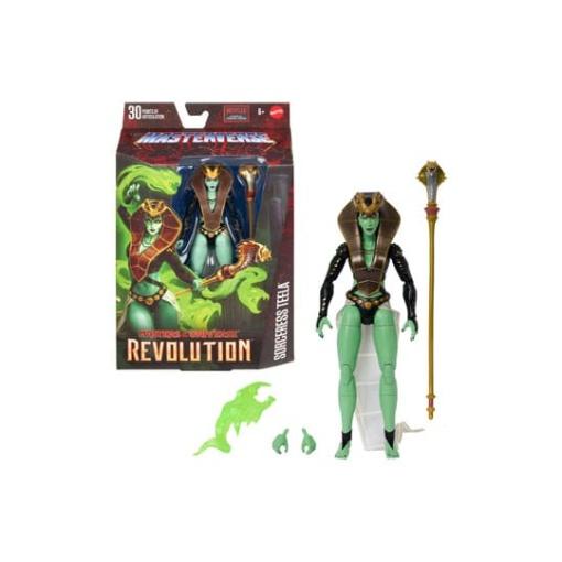 Masters of the Universe: Revolution Masterverse Figura Snake Sorceress Teela 18 cm - Embalaje dañado