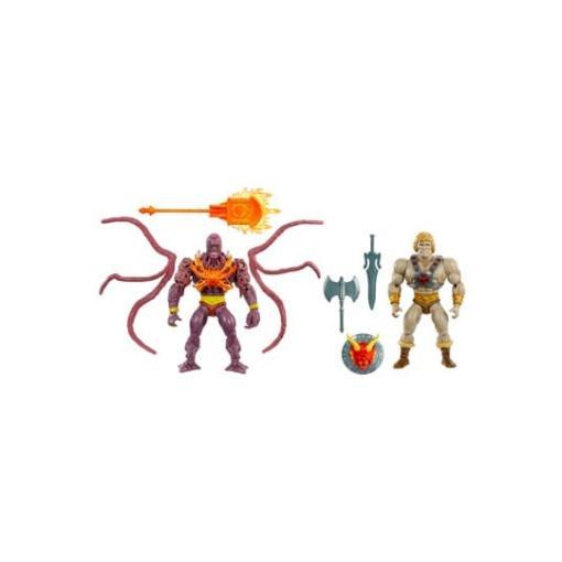 Masters of the Universe x Stranger Things Origins Pack de 2 Figuras He-Man & Vecna 14 cm